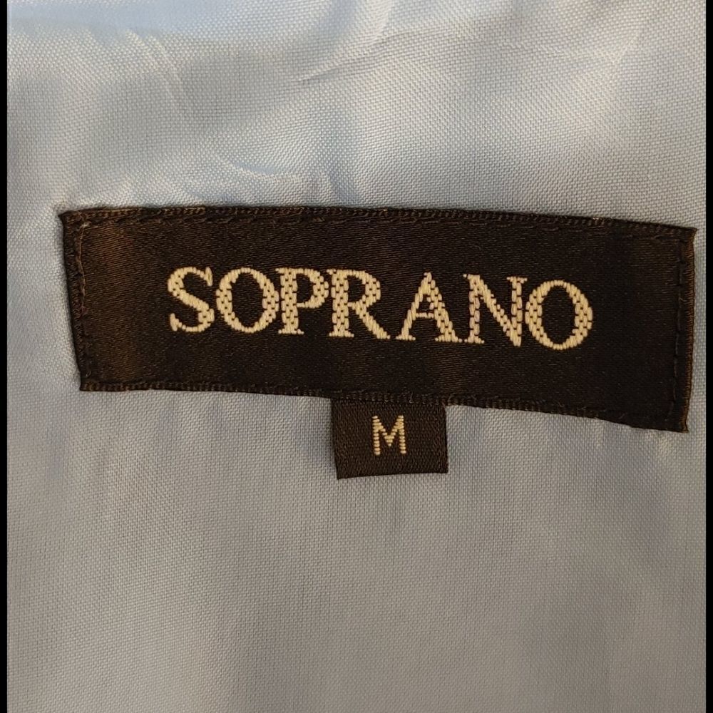 MEN'S SOPRANO 2 PIECE FORMAL TUXEDO VEST & TIE - Picture 5 of 8